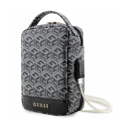 Guess GCube Stripe Travel Universal Bag - Organizer na akcesoria (Czarny) (GUHBHGCFSEK)