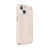 Speck Presidio2 Grip - Etui iPhone 16e /  iPhone 15 / iPhone 14 / iPhone 13 (Bleached Bone / Heirloom Gold / Hazel Brown) (150473-3214)