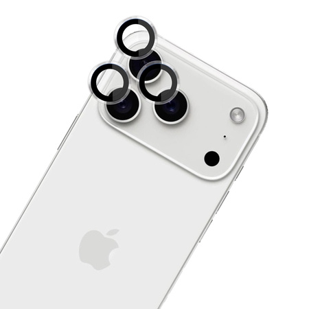 3mk HARDY Lens Protection Pro - Szkło na obiektyw aparatu iPhone 17 Pro / iPhone 17 Pro Max (Transparent) (3MK_5903108664288)