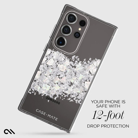 Case-Mate Karat - Etui Samsung Galaxy S24 Ultra zdobione masą perłową (A Touch of Pearl) (CM053448)