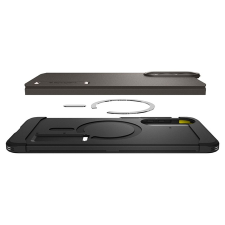 Spigen Tough Armor MagSafe - Etui do Samsung Galaxy S25 Edge (Gunmetal) (ACS09423)