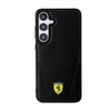 Ferrari Hot Stamp V Lines MagSafe - Etui Samsung Galaxy S24 (czarny) (FEHMS24SP3BAK)
