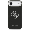Guess Grained Big 4G Classic Logo - Etui iPhone Air (czarny) (GUHCP17MPG4SMCEK)