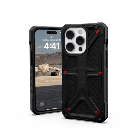 UAG Monarch - obudowa ochronna do iPhone 14 Pro Max (kevlar black) (114035113940)