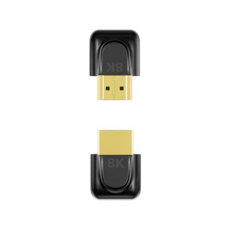 Unitek Adapter kątowy 8K HDMI 90 i 270 stopni (A1046ABK03)