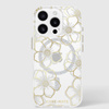 Case-Mate Floral Gems MagSafe - Etui iPhone 16 Pro (Gold) (CM054416)