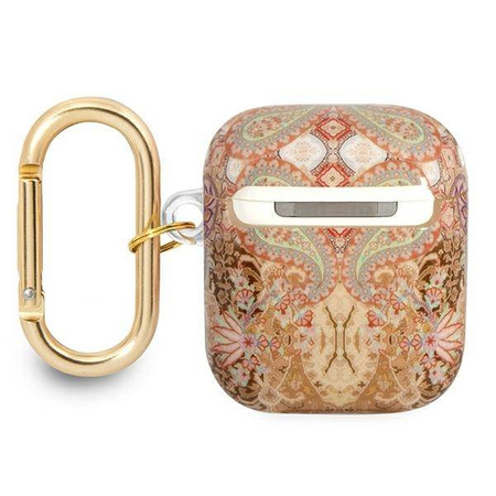 Guess Paisley - Etui Etui Airpods 1/2 gen (Gold) (GUA2HHFLD)