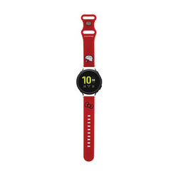 Hello Kitty Silicone Kitty Head - Pasek uniwersalny do smartwatcha 20 mm (czerwony) (HKUWMSCHBLR)