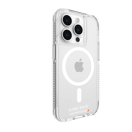 Case-Mate Ultra Tough Plus D3O MagSafe - Etui iPhone 15 Pro (Clear) (CM051486)