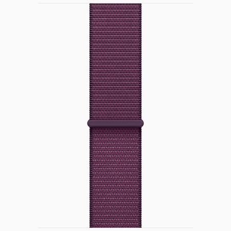 Apple Watch Series 10 GPS 46mm Koperta z aluminium w kolorze różowego złota, opaska sportowa w kolorze dojrzałej śliwki (MWWV3ET/A)