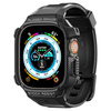 Spigen Rugged Armor Pro – Pasek z obudową do Apple Watch Ultra 49 mm (Czarny) (ACS05460)