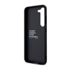 BMW Leather Hot Stamp Tricolor - Etui Samsung Galaxy S23+ (czarny) (BMHCS23M22PTDK)
