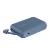 Belkin Powerbank 10 000 mAh, 20W, wbudowany kabel USB-C, niebieski (BPB021HQBL)