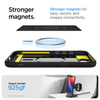 Spigen Rugged Armor Mag MagSafe - Etui do iPhone 16e (Matte Black) (ACS09152)