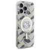 Hello Kitty IML Golden Leaves MagSafe - Etui iPhone 16 Pro Max (biały) (HKHMP16XHGLEH)