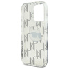 Karl Lagerfeld IML Choupette Head Electroplated - Etui iPhone 16 Pro (przezroczysty) (KLHCP16LHKLPCHT)