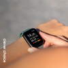 Crong Liquid - Pasek do Apple Watch 38/40/41/42mm (szałwiowy) (CRG40LQBSAG)