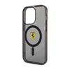 Ferrari Translucent MagSafe - Etui iPhone 14 Pro Max (Czarny) (FEHMP14XURKK)
