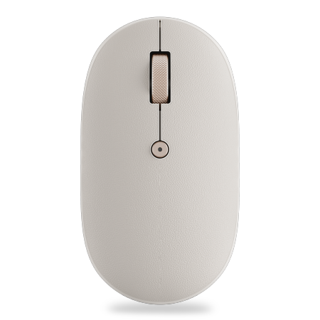 Satechi OntheGo Mouse - mysz bezprzewodowa do dwóch urządzeń (sand) (ST-MOTGS)