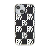 DKNY IML Checkered Mono Pattern - Etui do iPhone 15 Plus / 14 Plus (czarny) (DKHCP15MHDLCEK)