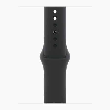 Apple Watch Series 10 GPS + Cellular 42mm Koperta z aluminium w kolorze onyksu, pasek sportowy w kolorze czarnym - S/M (MWX63ET/A)