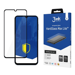 3mk HardGlass Max Lite - Szkło hartowane do Samsung Galaxy A15 5G (Czarny) (3MK_5903108544375)