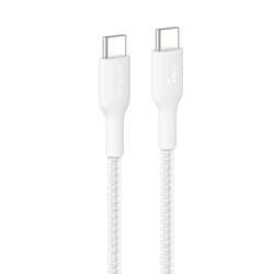 Belkin Kabel USB-C na USB-C 240W, BoostCharge Pro, 2m, biały (CAB025HQ2MWH)
