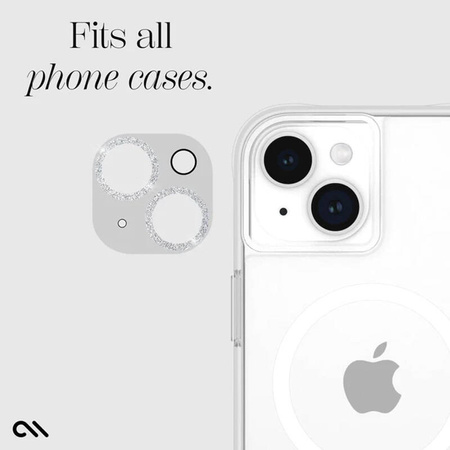 Case-Mate Sparkle Lens Protector - Szkło ochronne na aparat iPhone 15 / iPhone 15 Plus (Twinkle) (CM051700)