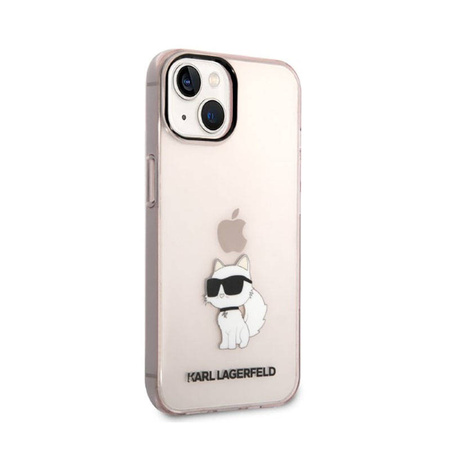 Karl Lagerfeld IML NFT Choupette - Etui iPhone 14 (różowy) (KLHCP14SHNCHTCP)