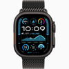 Apple Watch Ultra 2 GPS + Cellular 49mm Koperta z tytanu w kolorze czarnym, Bransoleta mediolańska z tytanu w kolorze czarnym - S (MX4W3WB/A)