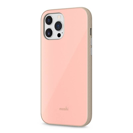 Moshi iGlaze Slim Hardshell Case - Etui iPhone 13 Pro Max (system SnapTo) (Dahlia Pink) (99MO132013)
