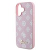 Guess Peony Script MagSafe - Etui iPhone 16 (różowy) (GUHMP16SPGPYSP)