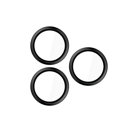 3mk HARDY Lens Protection Pro - Szkło na obiektyw aparatu iPhone 17 Pro / iPhone 17 Pro Max (Black) (3MK_5903108664271)