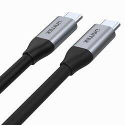 Unitek Kabel Przewód USB-C na USB-C 10Gbps 4K 60Hz 20V/5A (C14082ABK)