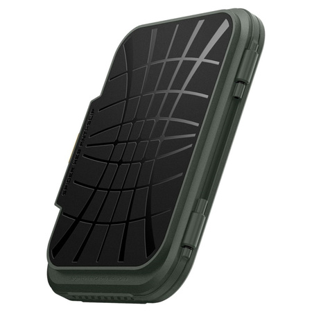 Spigen Lock Fit MagSafe - Portfel magnetyczny (Military Green) (AFA08528)
