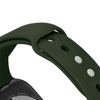 Crong Liquid - Pasek do Apple Watch 38/40/41/42 mm (zielony) (CRG-40LQB-OLV)