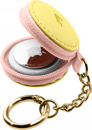 LAUT Macaron - etui ochronne do AirTag (sherbet) (L_AT_MA_Y)