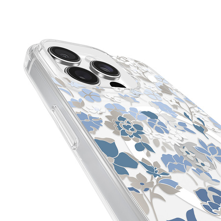 Kate Spade New York Protective Gems MagSafe - Etui iPhone 16 Pro Max (Flowerbed Blue) (KS054464)
