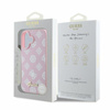 Guess Peony Script MagSafe - Etui iPhone 16 (różowy) (GUHMP16SPGPYSP)