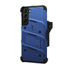 ZIZO BOLT Series - Pancerne etui Samsung Galaxy S22+ ze szkłem 9H na ekran + uchwyt z podstawką (niebieski) (BOLT-SAMGS22PL-BLBK)