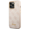 Guess 4G Metal Camera Outline Case – Etui iPhone 14 Pro (Różowy) (GUHCP14LHG4SHP)
