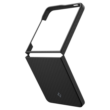 Spigen Airskin Aramid - Etui do Samsung Galaxy Z Flip 7 (Black) (ACS09564)