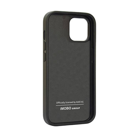 Audi Carbon Fiber Stripe - Etui iPhone 14 (Czarny) (AUS-TPUPCIP14-R8/D1-BK)