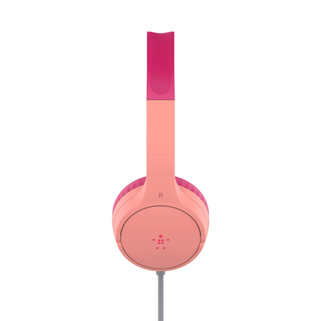 Belkin Słuchawki dla dzieci, nauszne, różowe (AUD004BTPK)
