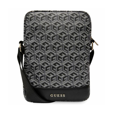Guess GCube Stripe Tablet Bag - Torba na tablet 10" (Czarny) (GUTB10HGCFSEK)