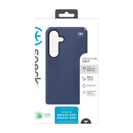Speck Presidio2 Grip Magnet - Etui Samsung Galaxy S25+ / 24+ MagSafe (Coastal Blue/Dust Grey/White) (150879-3206)
