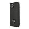 Guess Saffiano Triangle Logo Case – Etui iPhone 14 Plus (czarny) (GUHCP14MPSATLK)