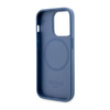 Guess 4G Printed Stripes MagSafe - Etui iPhone 14 Pro (Niebieski) (GUHMP14LP4RPSB)