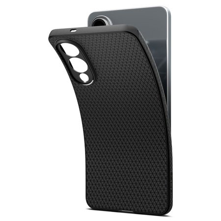 Spigen Liquid Air - Etui do Samsung Galaxy S25 Edge (Matte Black) (ACS09420)