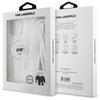 Karl Lagerfeld IML Choupette Head & Cord MagSafe - Etui iPhone 16 Pro (przezroczysty) (KLHMP16LHCCHNT)